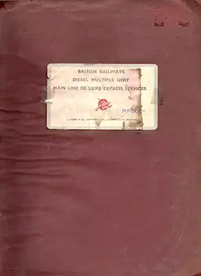 cover of Main Line De Luxe Express Services