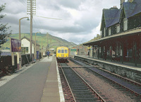 Class 101 DMU at Machynlleth