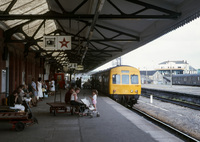 Class 101 DMU at Carmarthen