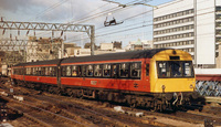 Class 101 DMU at Glasgow Central