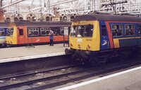 Class 101 DMU at Glasgow Central