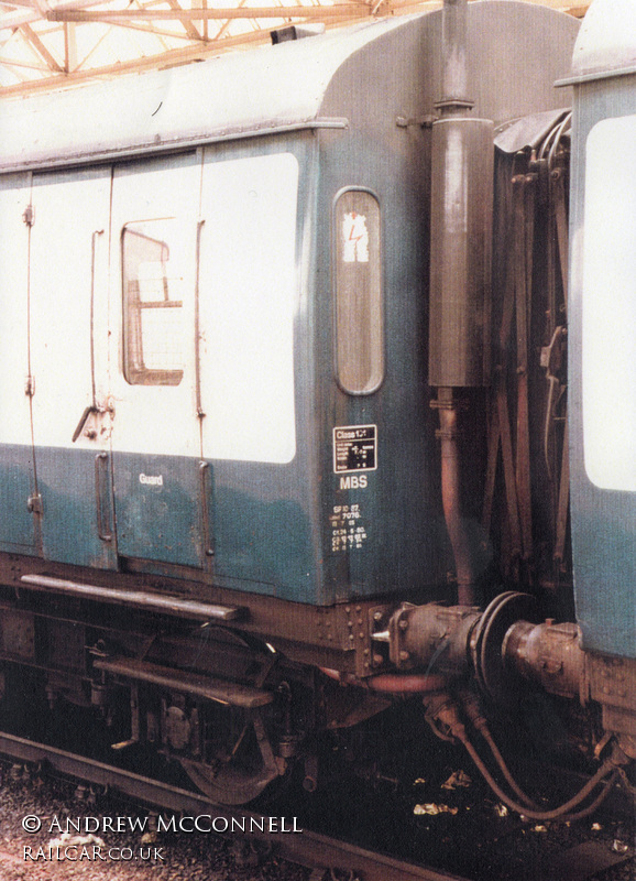 Class 101 DMU at Dundee