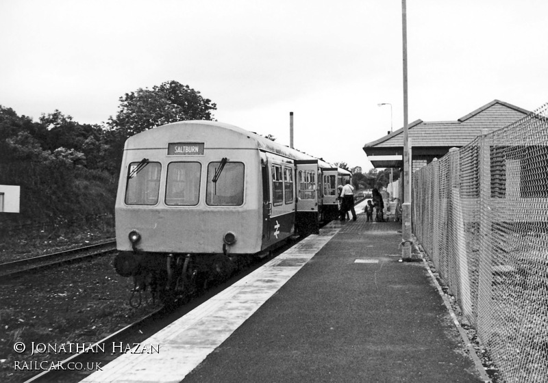 Class 101 DMU at Bishop Auckland