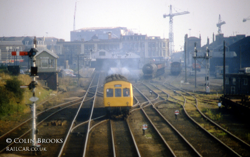 Class 101 DMU at Lowestoft