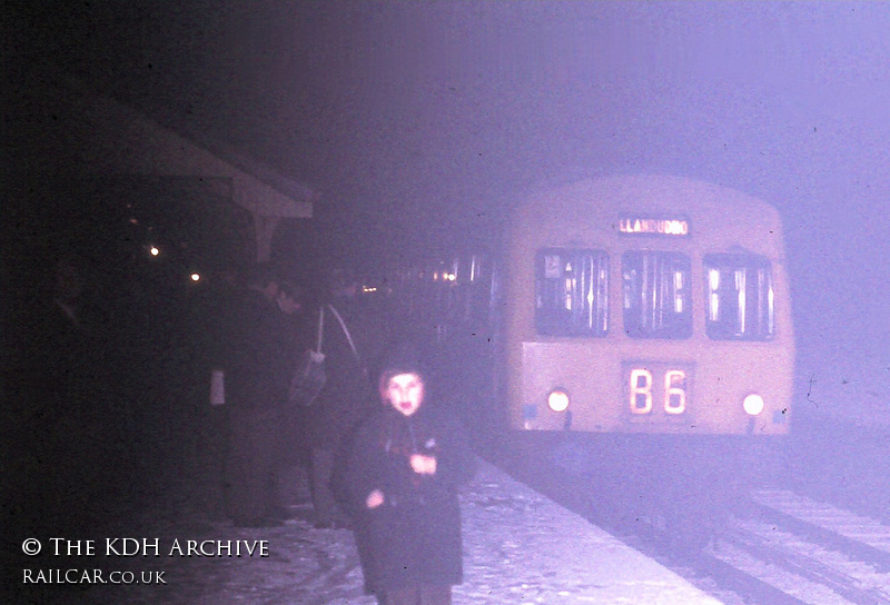 Class 101 DMU at Caernarvon