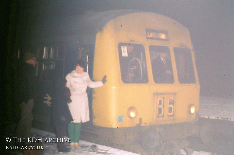 Class 101 DMU at Caernarvon