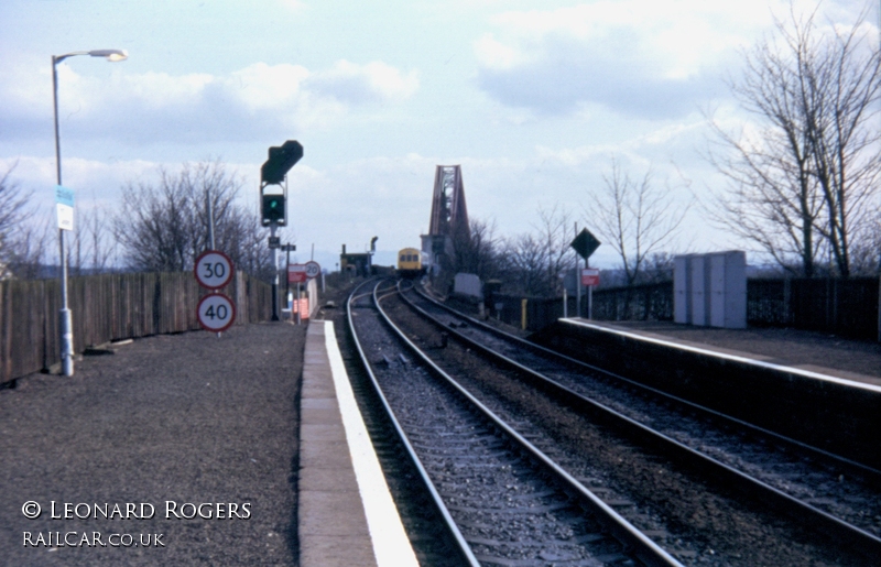 Class 101 DMU at North Queensferry