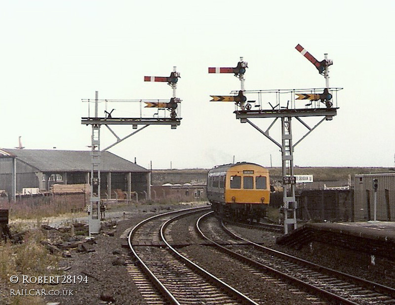 Class 101 DMU at Hartlepool
