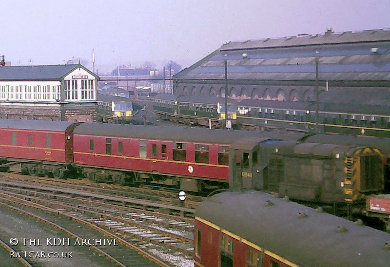 Class 101 DMU at Chester depot