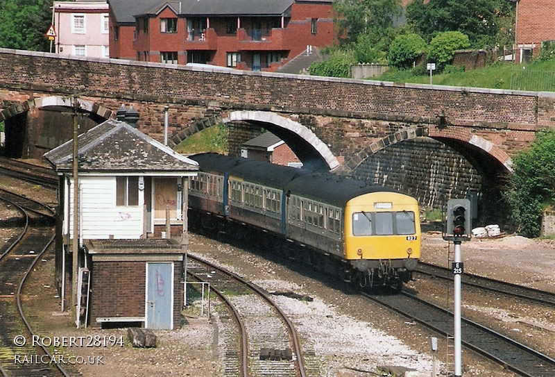Class 101 DMU at Exeter Central