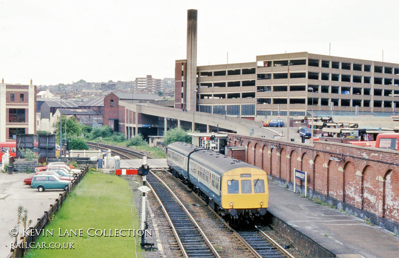 Class 101 DMU at Barnsley