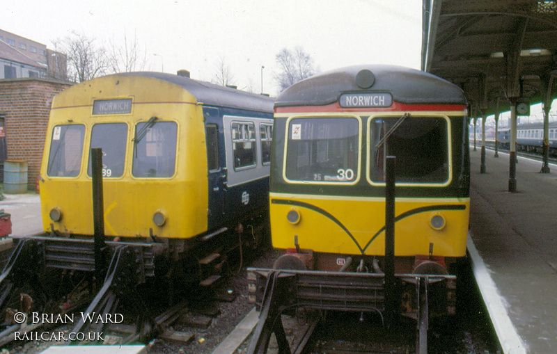 Class 101 DMU at Norwich