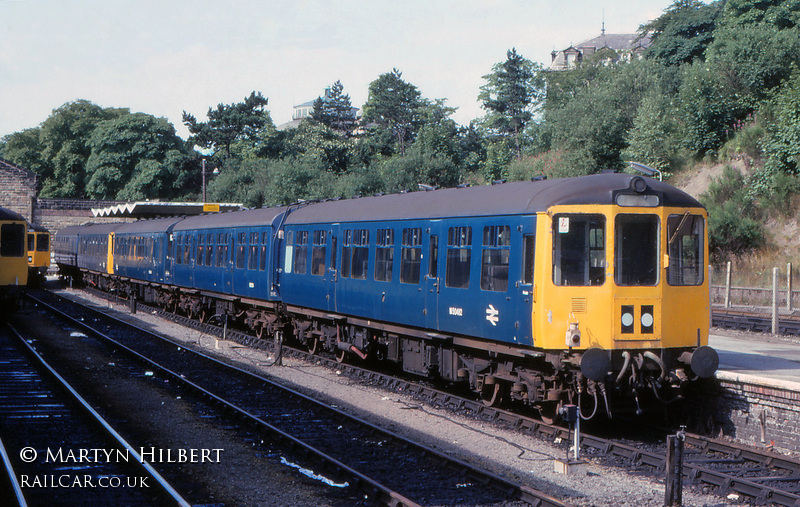 Class 104 DMU at Buxton