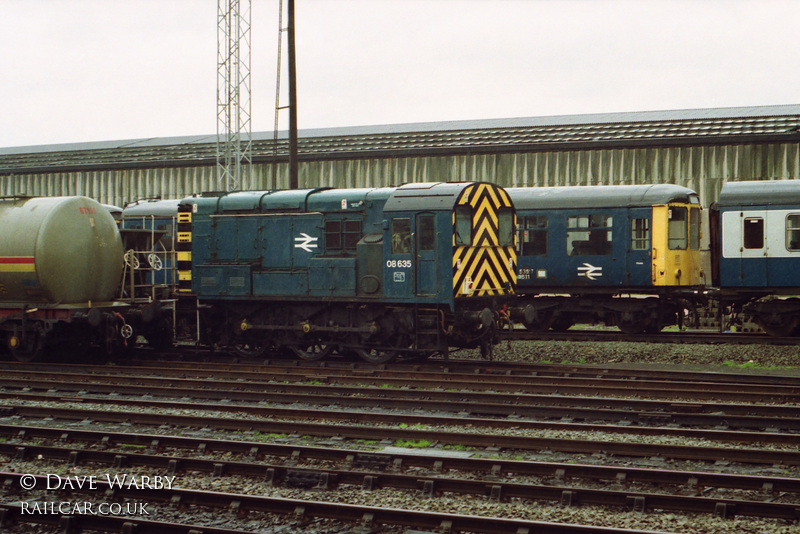 Class 104 DMU at Chester depot