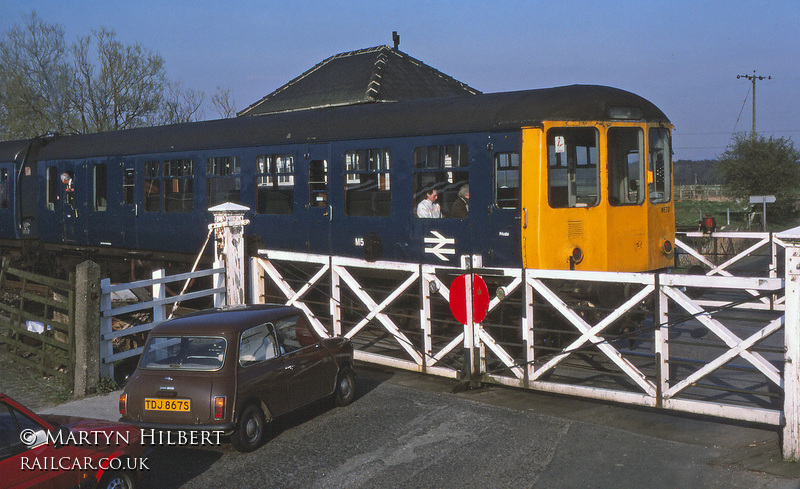 Class 104 DMU at Rufford
