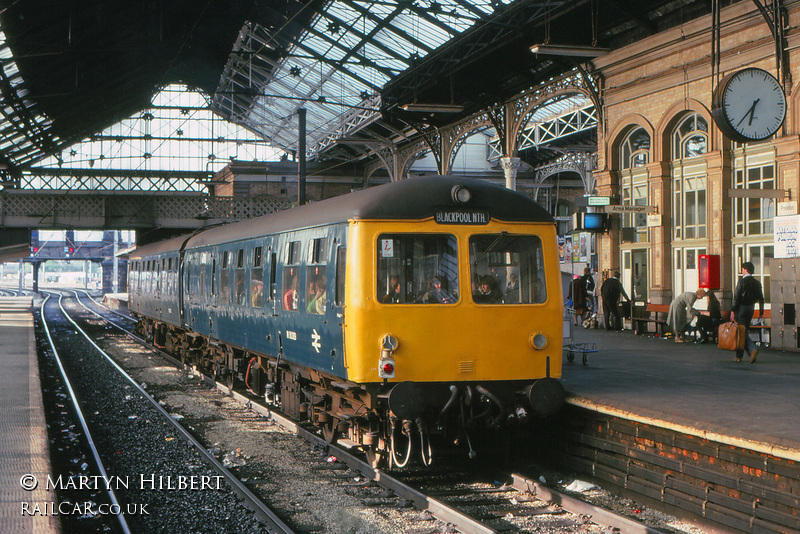 Class 105 DMU at Preston
