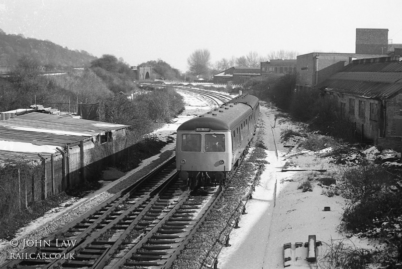 Class 105 DMU at Nottingham
