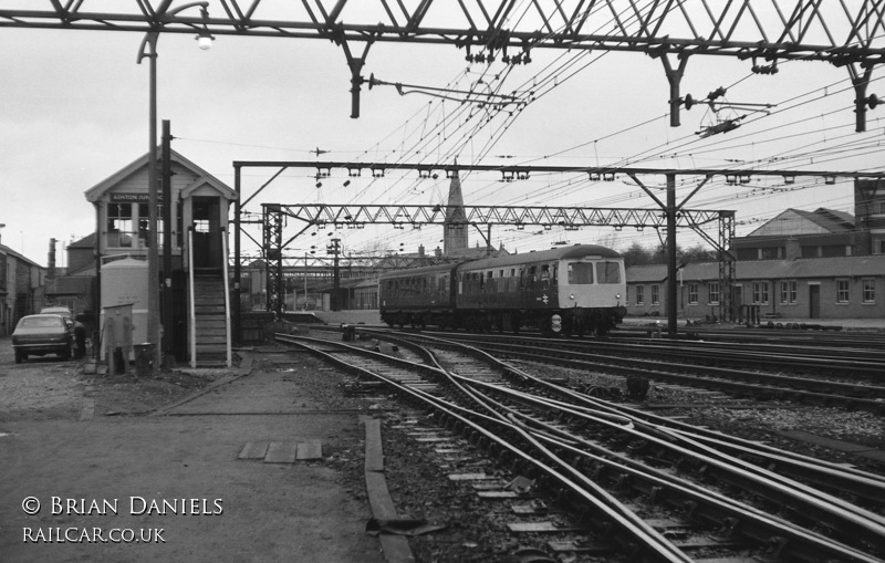 Class 105 DMU at Guide Bridge