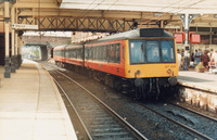Class 107 DMU at Ayr