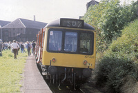 Class 107 DMU at Cameron Bridge