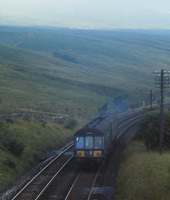 Class 108 DMU at Ais Gill