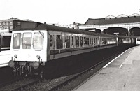 Class 108 DMU at Manchester Victoria