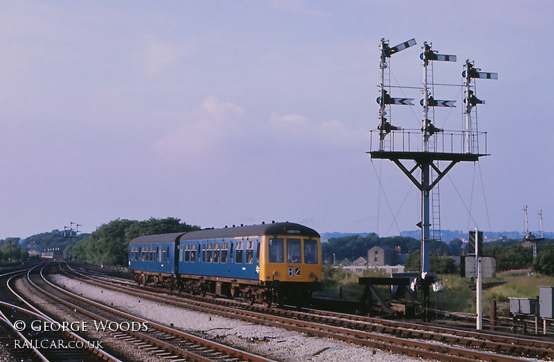 Class 108 DMU at Lancaster