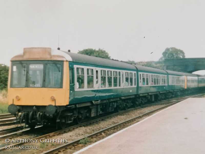 Class 108 DMU at Helsby