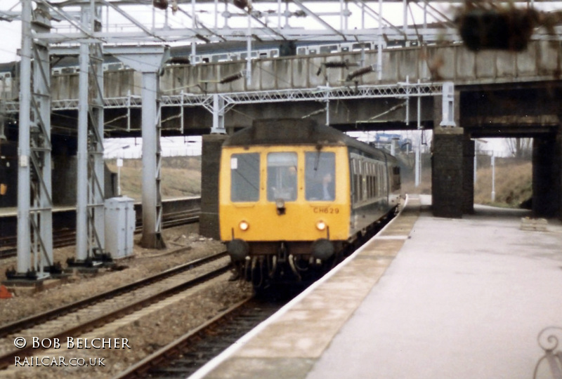 Class 108 DMU at Lichfield Trent Valley