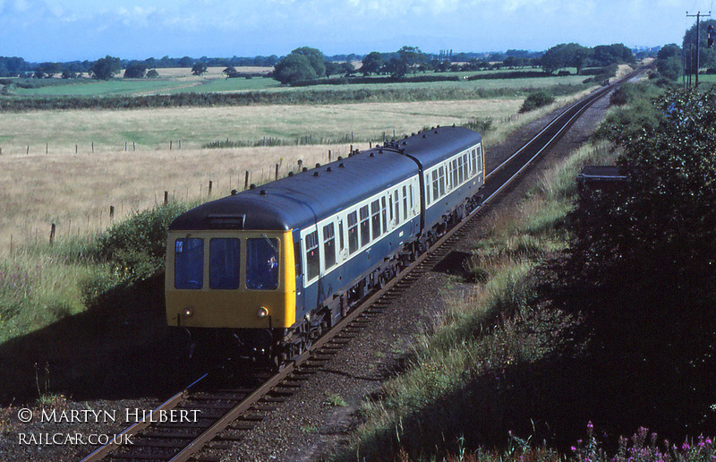 Class 108 DMU at Croston