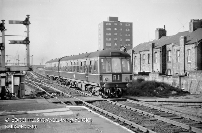 Class 108 DMU at Rock Ferry