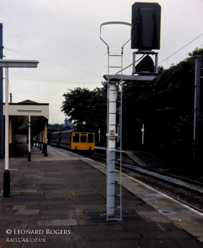 Class 110 DMU at Lancaster
