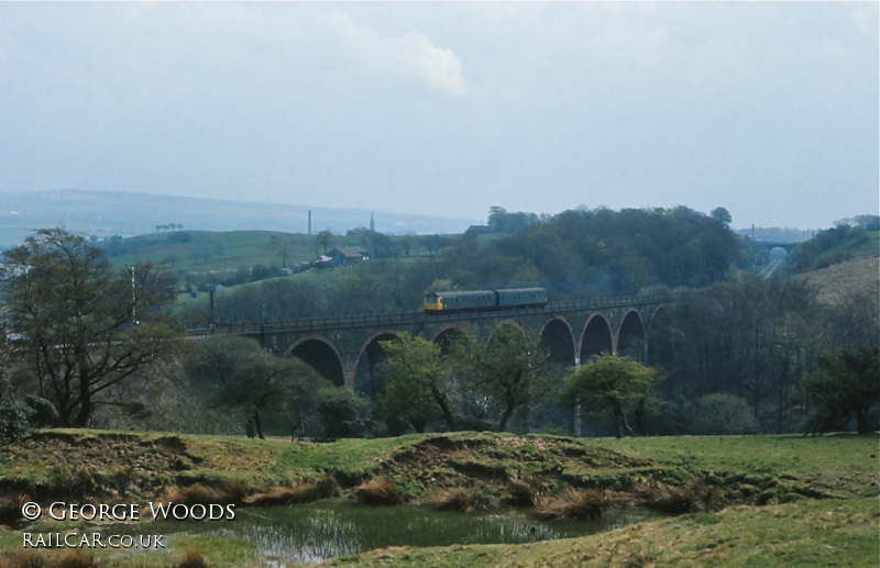 Class 113 DMU at Entwistle