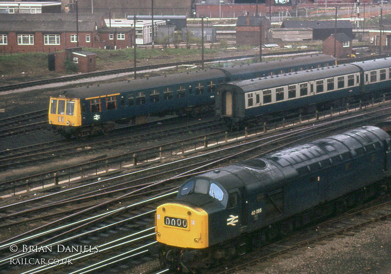 Class 114 DMU at Doncaster