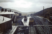 Class 116 DMU at Treherbert