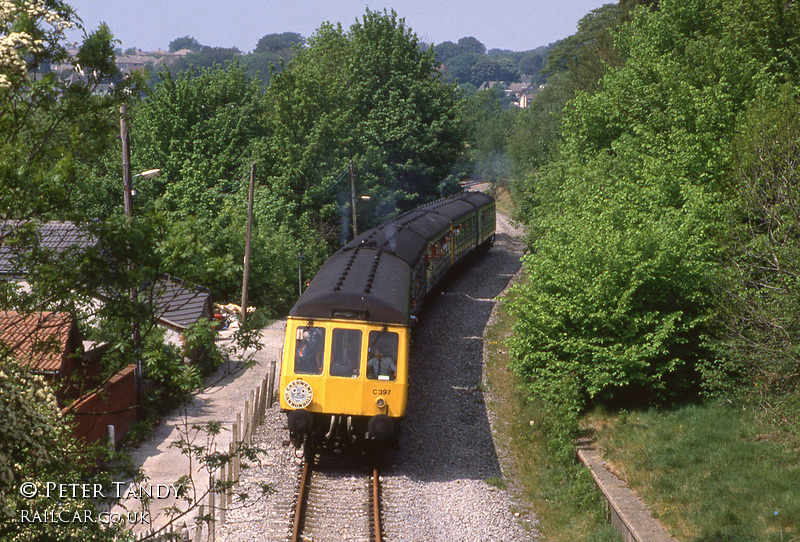 Class 116 DMU at Oakdale Colliery branch