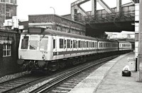 Class 117 DMU at London Paddington