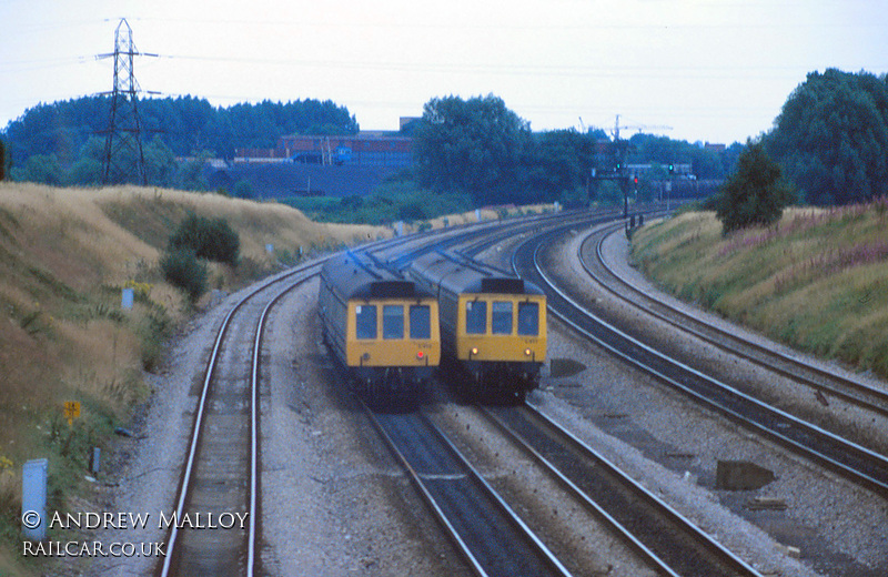Class 117 DMU at near Iver