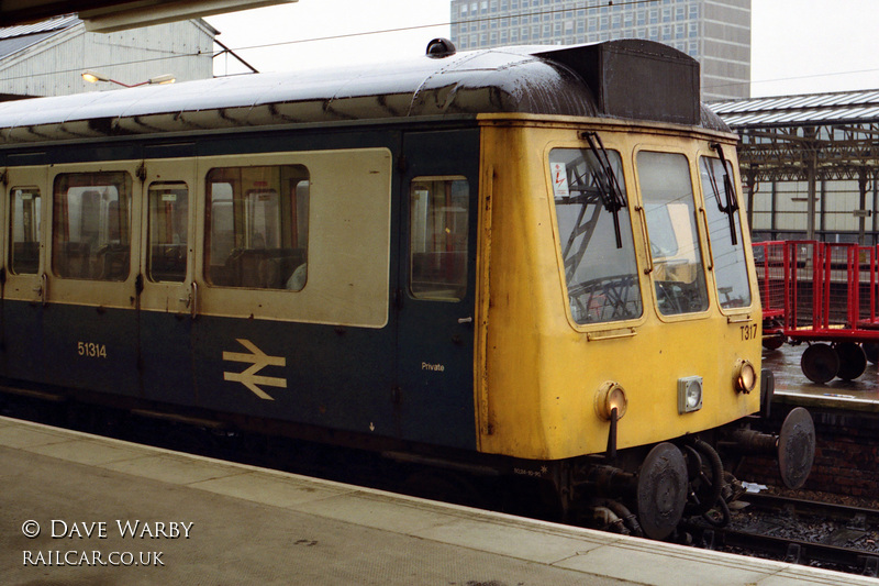 Class 118 DMU at Crewe
