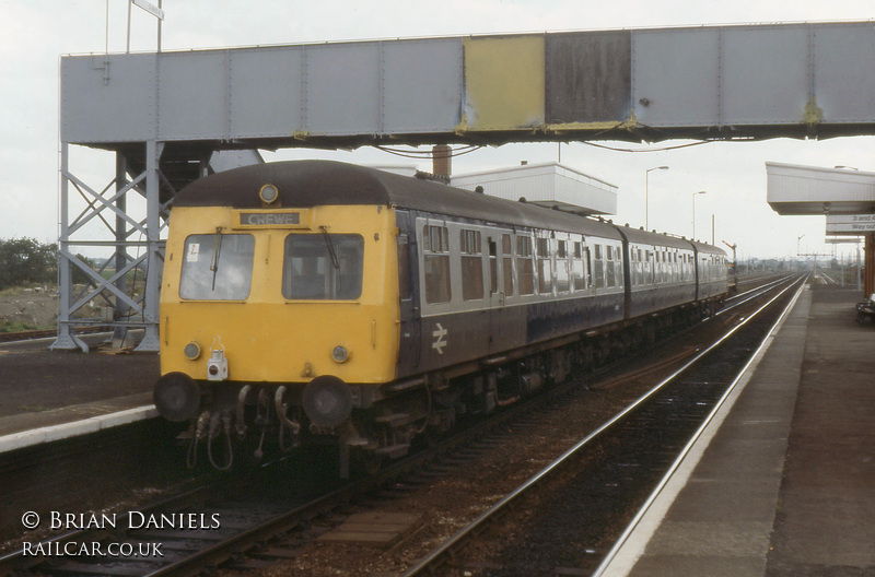Class 120 DMU at Barnetby