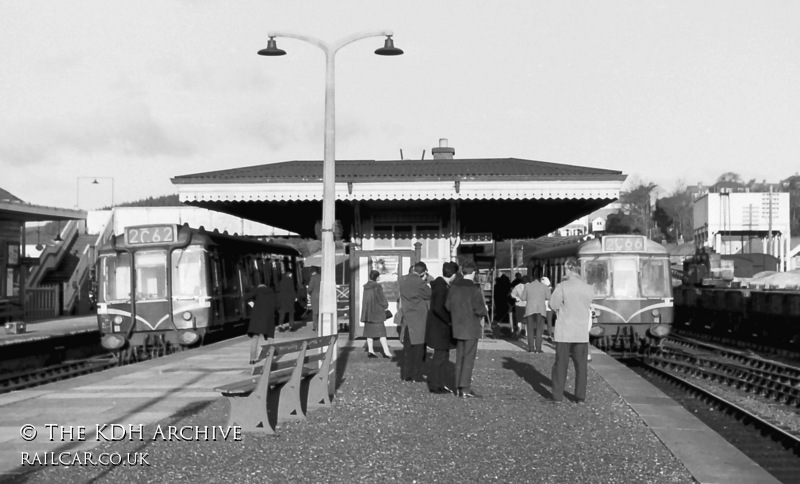 Class 121 DMU at Lostwithiel