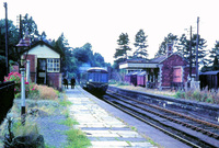 Class 122 DMU at Bromyard