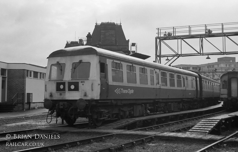 Class 126 DMU at Kyle Street Sidings, Ayr