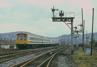 Class 116 DMU at Aber Branch Junction