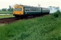 Class 101 DMU at Ely