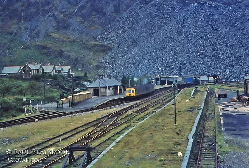 Class 101 DMU at Blaenau Ffestiniog