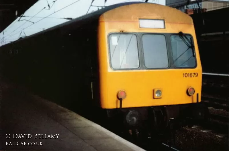 Class 101 DMU at Doncaster