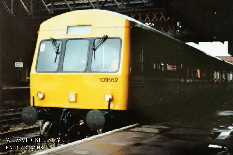 Class 101 DMU at Manchester Victoria