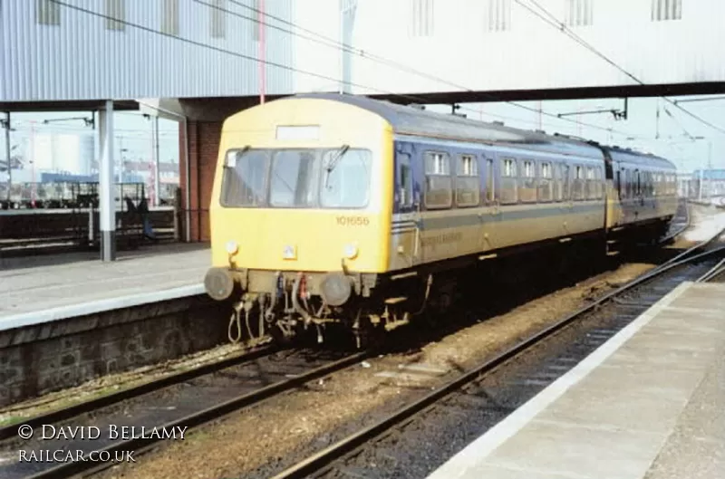 Class 101 DMU at Peterborough