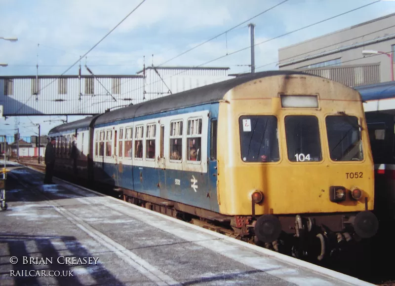 Class 101 DMU at Peterborough